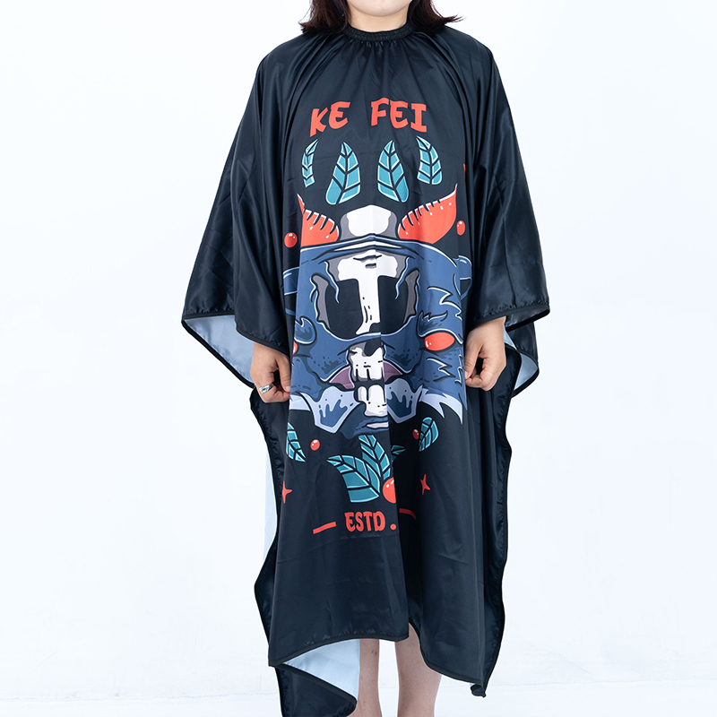 Парикмахерская накидка KEFEI унисекс с индивидуальным принтом для парикмахерской накидка для стрижки волос