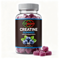 Permen Gummy Rasa Blueberry Creatine Monohydrate Antioksidan Suplemen Kebugaran Premium Meningkatkan Pertumbuhan Otot Latihan Eksplosif