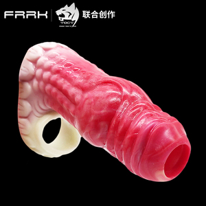 FAAK factory vendite dirette nuova copertura del pene per aumentare <span class=keywords><strong>il</strong></span> pene <span class=keywords><strong>marito</strong></span> e moglie giocattoli del sesso soft real touch per uomo donna - Product Image 4
