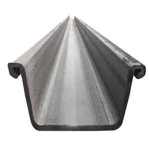 Hot Rolled Per Ton Type 3 Type 2 6m 9m 12m Length Sy295 Sy390 U-Shape larssen steel sheet piles