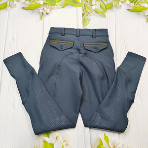 <span class=keywords><strong>Pantalon</strong></span> d'équitation pour enfant avec grip en silicone personnalisé, 5 couleurs, poches, séchage rapide, pour garçon - Product Image 3