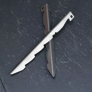 Titanium Alloy Ground Nail for Outdoor <b>Tents</b> <b>Canopies</b> Camping & Snow Use-V-Shaped Design - Product Image 4