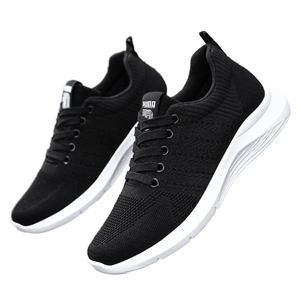 รองเท้ากีฬาผู้ชายแบบผูกเชือก กันลื่น ระบายอากาศได้ดี พื้นรองเท้านุ่ม สวมใส่สบาย เหมาะสำหรับฤดูใบไม้ผลิ ฤดูร้อน ฤดูใบไม้ร่วง ฤดูหนาว - Product Image 1