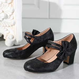 Zapatos de plataforma Mary Jane con diseño de mariposa para mujer, para uso formal al aire libre, ropa de negocios, etiqueta, tacones altos - Product Image 4