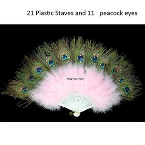 <span class=keywords><strong>Abanico</strong></span> de <span class=keywords><strong>Mano</strong></span> con Plumas de Pavo Real al por Mayor para Mujer, Disfraz, Fiesta de Té, Suministros para Fiestas, Baile, Decoración de Bodas, Accesorio Nupcial - Product Image 4