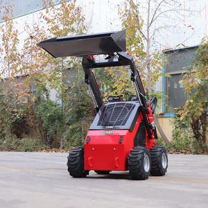 รถตักล้อยางขนาดเล็ก ราคาโรงงาน เครื่องยนต์ดีเซล Kubota มาตรฐาน EPA ความจุบุ้งกี๋ 0.03 ลูกบาศก์เมตร มาตรฐานยูโร 5 สำหรับใช้ในบ้าน - Product Image 3
