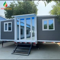 Maison préfabriquée compacte de luxe, pliable et mobile, type conteneur, pour la maison modulaire – Approvisionnement direct usine