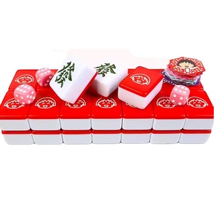 Personnaliser la couleur American Mah jong Tile Game Set Mmalaysia Majiang Tiles Jeu Mahjong Tiles - Product Image 2