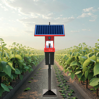 Trampa inteligente de luz de feromonas Fuente de luz LED solar + señuelo de feromonas GPS Posicionamiento en tiempo real, diagnóstico
