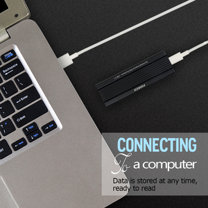 FIDECO Hộp Đựng Ổ Cứng Gắn Ngoài Ssd Nvme M.2 Ngff <span class=keywords><strong>Pcie</strong></span> M.2 Nvme <span class=keywords><strong>Sata</strong></span> Sang Usb C 3.1 Hộp Đựng Ổ Ssd Nvme - Product Image 2