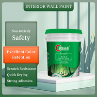 Peinture murale tendance de couleur de peinture de mur intérieur de maison populaire pour la décoration