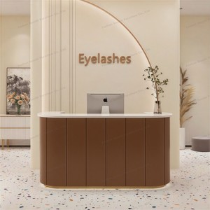 Mới Tốt Nhất Bán Tùy Chỉnh Bàn Tiếp Tân Beauty Salon Truy Cập Nhỏ Bàn Tiếp Tân Nail Salon Thông Tư Bàn Tiếp Tân - Product Image 5