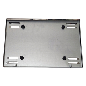 Cornice per <span class=keywords><strong>Targa</strong></span> in Acciaio Inossidabile Resistente alle Intemperie per Targhe Veicoli Standard Mongole Prodotte in Cina - Product Image 2