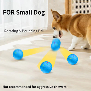 Palla per cani interattiva intelligente, palla rotante per animali domestici che rimbalza automaticamente, giocattoli per animali domestici in movimento per cani da 20 libbre, 2 confezioni - Product Image 3