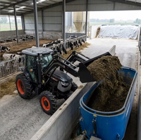 Tracteurs Agricoles Neufs de Luxe à Haute Puissance (120 CV, 150 CV) 4x4 avec Boîte de Vitesses Automatique et Pompe à Engrenages