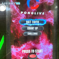 HEROVR Machine de jeu de beer pong instantanée pour fêtes, multijoueur, design modulaire en acier inoxydable, LED 16 couleurs, mobile