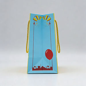 Bolsas de Papel Reciclables con Asa, Impresas Personalizadas, para Regalos, Compras, Boutique, Fiestas de Bebés - Product Image 2