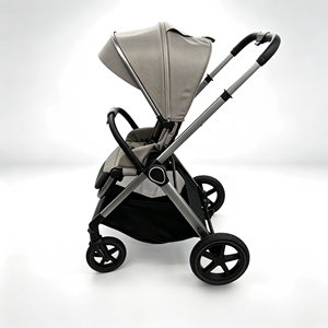 Poussette de luxe multifonction 4-en-1 avec nacelle, berceau et siège auto – Vente en gros, personnalisation disponible - Product Image 2