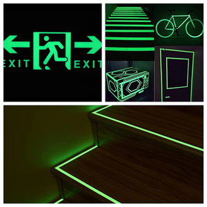Đêm PVC có thể <span class=keywords><strong>in</strong></span> tự dính tự phát sáng phát sáng trong bóng tối photoluminescent Vinyl Luminous phim cho an toàn cảnh báo - Product Image 4