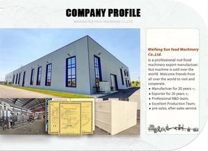 Machine à enrober les noix et les bonbons par cuisson au gaz, avec revêtement en cuivre, pour chocolat, sucre, graines, amandes, cacahuètes et fruits à coque, pour la production de snacks aromatisés - Product Image 4