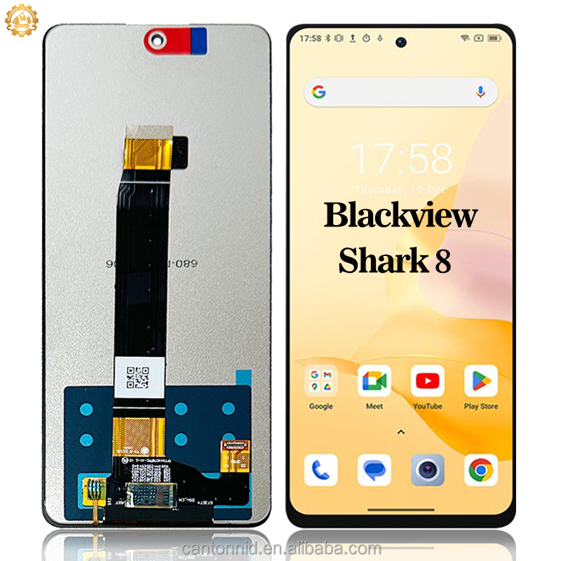Assembly <strong>Replacement</strong> for <strong>Blackview</strong> Shark 8 Lcd Display Touch <strong>Screen</strong> Digitizer Full <strong>Replacement</strong>
