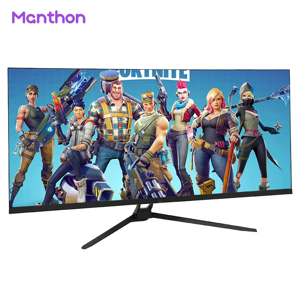 גבוהה באיכות 34 אינץ LCD צג 21:9 60HZ 1MS 3440*1440 רחב צפייה IPS שטוח בית משרד עסקים מחשב משחקי צג