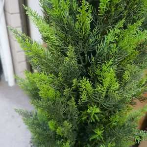 XinQi Plastic <strong>Artificial</strong> Christmas <strong>Tree</strong> Detachable Pine Cypress Potted Plant for Indoor Hotel Decor Natural Touch <strong>Durable</strong> High - Product Image 6