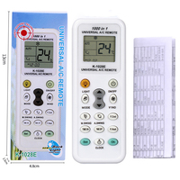 Télécommande universelle pour climatiseur en plastique K-1028E, contrôleur de climatiseur 1000-en-1