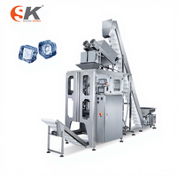 Machine à emballer remplissante d'aliments surgelés de machine à emballer de poche de préfabrication de glace verticale 1kg
