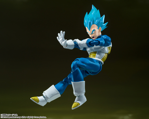 Figura de Acción Original de BANDAI, <span class=keywords><strong>Vegeta</strong></span> de Pelo Azul, Modelo de Anime, Juguetes de Colección - Product Image 3