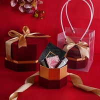 Boîte d'emballage de bijoux écologique avec gaufrage, matériaux recyclés, logo personnalisé - Cadeau de la Saint-Valentin pour parfums, cosmétiques et plus