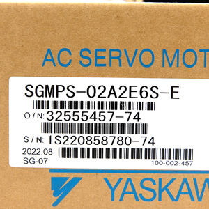 Motor de CA SGMPS-02A2E6S-E de 200W, 3000 RPM, 200V para Automatización Industrial - Product Image 2