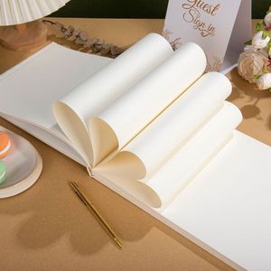 Venta al por mayor de letrero de madera para Quinceañera funeral, planificador ecológico, diario, cubierta de lino, <span class=keywords><strong>libro</strong></span> de notas, <span class=keywords><strong>libro</strong></span> de invitados de boda, árbol para evento - Product Image 4