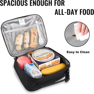 Boîte à lunch isotherme de 7 pouces, souple et réutilisable, pour l'école, le bureau, les enfants et les adultes - Product Image 6