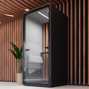 Ufficio sala riunioni piccolo lavoro privato cialde silenziose Open Space ufficio modulare rimovibile cabina telefonica con un buon sistema di ventilazione - Product Image 1