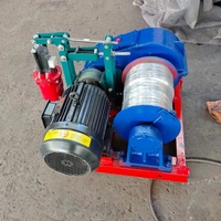 Torno Eléctrico de Elevación de Acero de 1-20 Toneladas para Uso en Barcos, Torno Rápido JK y Torno Lento JM, Cuerda de 50m, Control Remoto