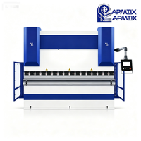 Presse plieuse NC standard APMTIX avec contrôleur numérique, plieuse hydraulique pour tôles d'acier