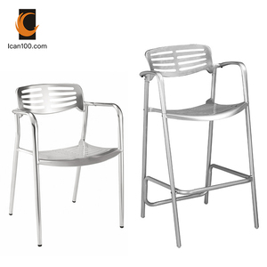 תעשייתי נמוך חזרה שרפרף מתכת כיסאות מסעדה Sillas דה בר Tabouret דה בר נוח הוט כיסא גבוהה עבור בר שולחן - Product Image 1