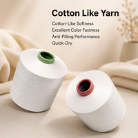 Fil de polyester 100% type coton 32S/1 SD/FD RW, vente en gros, qualité AA, prix compétitif, fabricant chinois