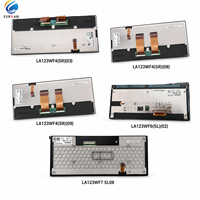 Layar LCD TFT Otomotif LA123WF4 SR03 SR08 SR09 LA123WF6 SL02 LA123WF7 SL08 Modul Pengganti Layar Navigasi Mobil