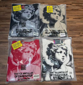 Sudaderas con Capucha de Alta Calidad con Estampado 'THAT'S A AWFUL LOT OF COUGH SYRUP', 100% Algodón Grueso, Sudaderas Personalizadas para Hombre - Product Image 1