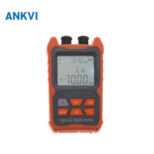 Medidor de Potencia Óptica Mini NK200 800-1700nm con Detector InGaAs, Conector Universal FC SC ST para Pruebas de Redes de Cable FTTH FTTx - Product Image 1
