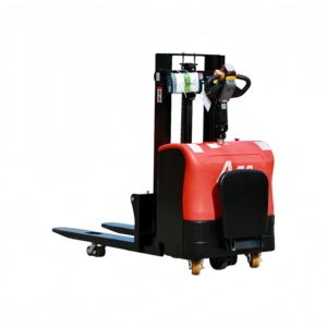 Kleine zelfladende heftruck, draagbare mini elektrische vorkheftruck, handmatige heftruck - Product Image 1