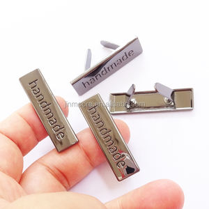 Étiquette personnalisée pour sacs à la mode pour femmes, sac en métal de canon - Product Image 4