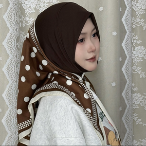 Hijab Instantáneo Elegante de Moda Nueva de Malasia, el Más Vendido del 2026, Hijabs Estampados para Banquetes y Uso Diario para Mujeres <span class=keywords><strong>H874</strong></span> - Product Image 1