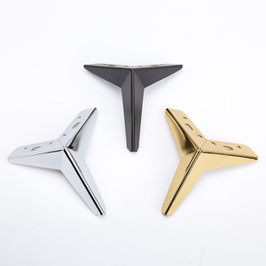 Patas de Sofá Modernas de Lujo en Acero Cromado Dorado Pulido, Muebles de Comedor para Hotel, Mesa de Hierro para Sala de Estar, Mesa de Cocina - Product Image 3