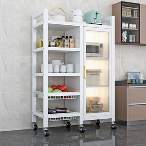 Armadio Metallico Multilivello Personalizzabile, Scaffale per Cucina in Acciaio al Carbonio - Product Image 4