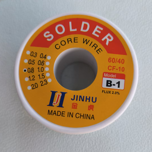1,2mm 100 Gramm Rolle Sn60 Pb40 Zinnlegierung Kolophonium 2% Kern Hochaktiver OEM-Schweißdraht für Elektronische Lötverbindungen - Product Image 6