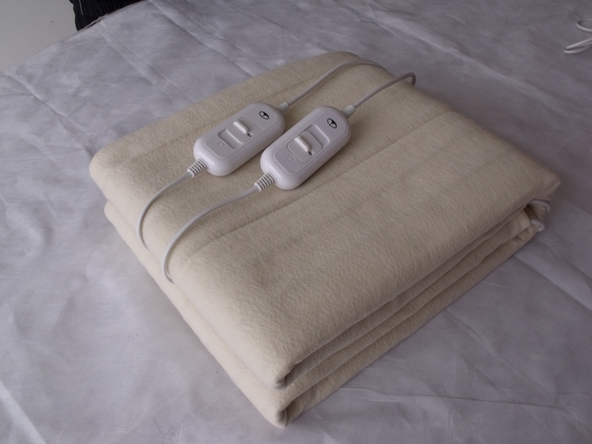 Beige polyester