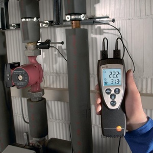 Testo 922 Germany Dual-channel <b>Thermometer</b> with Temperature Difference Display and Dual Probe - Product Image 4